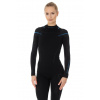 Dámske termo tričko BRUBECK LS13100A dark - M