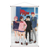 Sakami Merchandise Dandadan Wallscroll Duchovia, mimozemšťania a domáce úlohy 60 x 90 cm