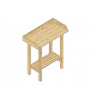 LANIT PLAST pracovný stôl do skleníka LANITPLAST HOLZ (S712) LG2439 – cena za ks