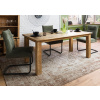 Bighome - IRON Jedálenský stôl mango 200x100x76 prírodný lakovaný