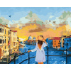Maľovanie podľa čísel Dievča v Benátkach, 80x100 cm, vypnuté plátno na rám (6044333)