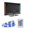 Solight LED RGB pásek pro TV, 2x 50cm, USB, vypínač, dálkový ovladač WM504 Solight LED RGB pásek pro TV, 2x 50cm, USB, vypínač, dálkový ovladač WM504