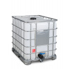 IBC kontajner Recobulk, oceľové lyžiny, 1000 litrov, veko DN 150, uzáver DN 80