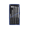 Očkové kľúče 8-19 mm, obojstranné extra dlhé, súprava 5 ks - BGS 118
