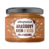 Allnature Arašidový krém s kešu, soľou a karamelom 220 g