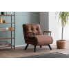 Rozkladacie kreslo Sando Single - Light Brown