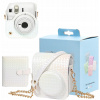 Sada 2v1 Puzdro Obal Case pre Fuji INSTAX Mini 12 + ALBUM na 64 Fotiek