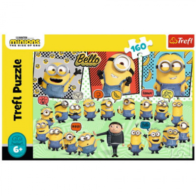 Minions: Bello! 160 dielne puzzle - Trefl