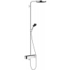 Hansgrohe Pulsify S - Showerpipe 260 1jet s vaňovým termostatom ShowerTablet 400, chróm 24230000