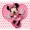 Digitálne hodinky + baterka Minnie Mouse