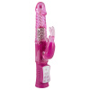 You2Toys - Sugar Babe - korálkový, zajačikový vibrátor (černica)