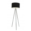 Stojací lampa Azzardo Finn white AZ1039 E27 1x60W IP20 45cm černá