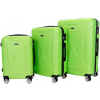 T-class® Súprava 3 kufrov VT21121, zelená 1745