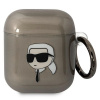 Karl Lagerfeld KLA2HNIKTCK AirPods 1/2 kryt black/black Karl`s Head (Karl Lagerfeld KLA2HNIKTCK AirPods 1/2 kryt black/black Karl`s Head)
