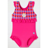 Detské plavky - Schiesser One -kus outfit. 128 ružová (Schiesser One -Piece Pink 128 FBA)
