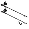 Spokey WIND Palice Nordic Walking 2-dielne, Easy click glove systém, čierne