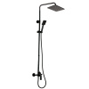 Mixxus Sprchový sloup s baterií PREMIUM ALEX 003-J BLACK, černá | ALEX 003-J BLACK
