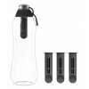 DAFI Vodné filtrovanie Fľaša 0,7L čierne +4 filtrov (DAFI Vodné filtrovanie Fľaša 0,7L čierne +4 filtrov)