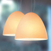Casablanca Bell – závesná lampa piesok 21 cm 2-pl - BE87-B127A