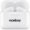 Niceboy HIVE Podsie 4 bezdrôtové slúchadlá biela