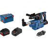 Bosch Akumulátorové vŕtacie kladivo GBH 18V-26 F + GDE 18V-16, 5,5 Ah, L-Boxx 061191000G