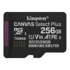 256 GB . microSDXC karta Kingston Canvas Select Plus U1, V10, A1 (r/w 150MB/s) SDCS3-256GBSP
