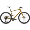 Trekové kolo SPECIALIZED Sirrus X 5.0 Harvest Gold Tint Fade/Obsidian Speckle/Satin Obs XS