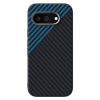 PROTEMIO 114729 ABEEL C CARBON Ochranný kryt pre Google Pixel 9a BLACK-BLUE