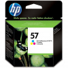 HP 57 Tri-color Original Ink Cartridge atramentová náplň 1 kusov Originál Azúrová, Purpurová, Žltá (C6657AE)