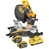 DCS781X2 DEWALT AKU 54V FLEX VOLT POKOSOVÁ PILA, 2 X 9AH BATERIE A NABÍJEČKA