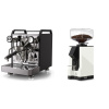 Rocket Espresso Mozzafiato FAST R, black + Eureka Mignon Silenzio 55, BL white