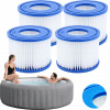 Čerpadlo, filter na bazén - 4x VI Filter VI Náhradné kúpele pre Bestway Long Efficient Set (4x VI Filter VI Náhradné kúpele pre Bestway Long Efficient Set)