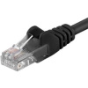 PremiumCord sp6utp005C patch UTP, RJ45-RJ45, CAT6, 0,5m, černý