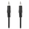 NEDIS stereo audio kabel/ 3,5mm jack zástrčka - 3,5mm jack zástrčka/ černý/ bulk/ 1m (CAGL22000BK10)