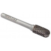 Technická fréza valcová polkruhová 8 x 20 mm, dĺžka 60 mm, TYP C, stopka 6 mm, XL-TOOLS