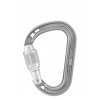 Karabína Petzl Rocha Screw-Lock - light grey
