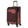 Travelite Viia 4w M Rose kufor + kozmetická taštička zadarmo