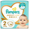 Jednorazové plienky Pampers Premium Care Veľkosť 2 (4-8 kg) 46 ks