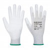 Portwest A199 PU Palm Antistatické rukavice šedá 6/XS