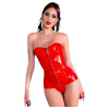 ChiliroseCr 4491 Corset Red