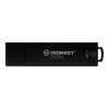 Kingston Technology IronKey D500S USB kľúč 64 GB USB Typ-A 3.2 Gen 1 (3.1 Gen 1) Čierna (IKD500S/64GB)