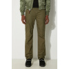 Bavlnené nohavice Dickies DK0A4XDUMGR-GREEN, zelená farba, rovné