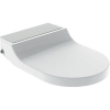 GEBERIT AquaClean Tuma Comfort elektronické bidetové sedadlo, 360 x 523 mm, biela/kryt brúsená ušľachtilá oceľ, 146.270.FW.1