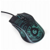 GEMBIRD myš MUSG-RGB-01, podsvícená, 7 tlačítek, černá, 3600DPI, USB (MUSG-RGB-01)
