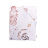 Baby Nellys bavlna prestieradlo Sweet Dreams biela 70x140 140x70