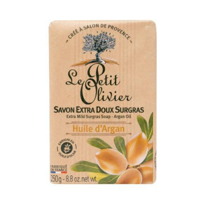 Le Petit Olivier Argan Oil Extra Mild Surgras Soap prírodné tuhé mydlo na ruky 250 g pre ženy
