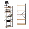 Regál ModernHome Loft 58,5 cm x 144 cm x 23,5 cm odtiene hnedej