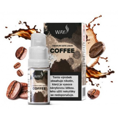 E-liquid Way To Vape Coffee 10ml Obsah nikotinu: 3mg