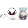 BGS Respirátor, ochranné okuliare a chrániče sluchu BGS1093625 Sada 3 diely