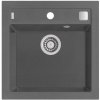 Alveus FORMIC 20/04 STEEL- (520x510mm) + pop-up sifón F